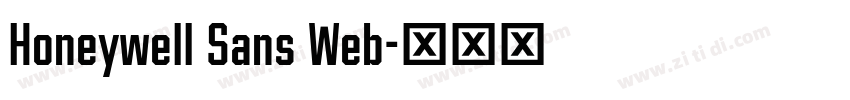 Honeywell Sans Web字体转换
